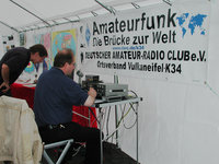 Betrieb an der Funkstition Bild-Station