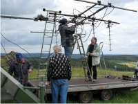 Mast-Anlage auf dem Eselsberg