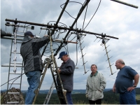 Mast-Anlage auf dem Eselsberg