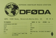 QSL-Karte